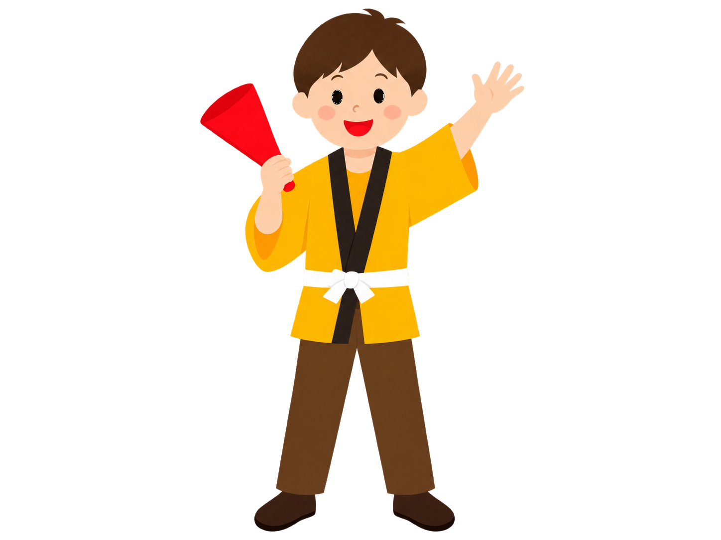 フェスを支えるスタッフのイラスト